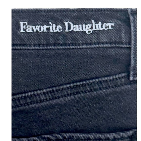 Favorite Daughter The Evelyn High-Rise Storm Slim Straight Jean Women 25 NWOT - Picture 3 of 8